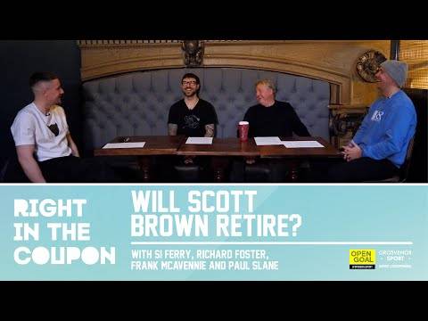 WILL SCOTT BROWN RETIRE?? | Richard Foster Joins us For Right In The Coupon