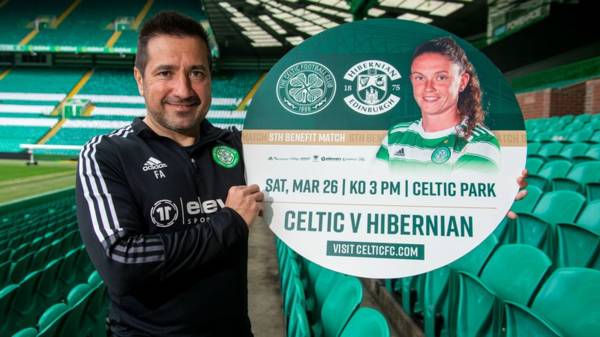 Fran Alonso hopes for a record-breaking crowd at Celtic Park fixture