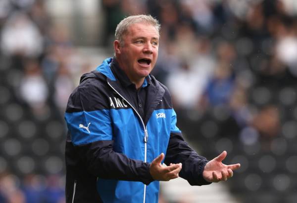 Rangers legend Ally McCoist forced to make Celtic admission