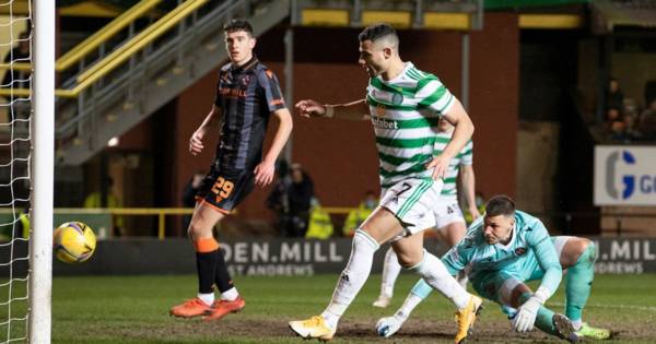 Dundee United 0-3 Celtic as Giorgos Giakoumakis double eases Hoops into Scottish Cup semi-final