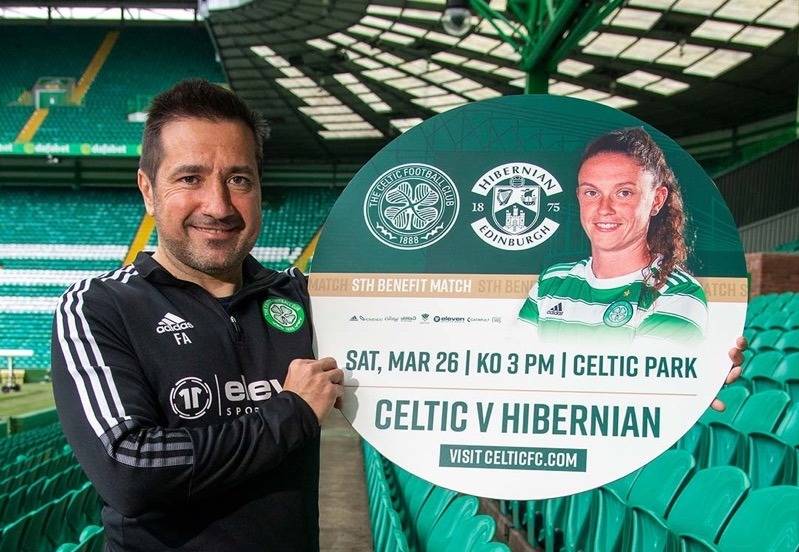 Fran Alonso takes team on Celtic Park Tour to brush up on their history ahead of game in Paradise