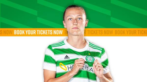 Tickets on sale now as the Ghirls face Motherwell this weekend