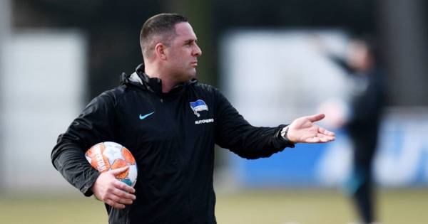 Mark Fotheringham bringing ‘fire and passion’ to Hertha Berlin as coach thrown in at the deep end