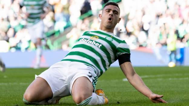 Celtic 4-0 Ross County: Giorgos Giakoumakis hat-trick helps Celtic stretch Scottish Premiership lead