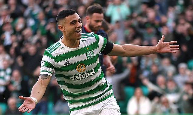 Celtic 4-0 Ross County: Hosts go six clear of Rangers thanks to Giorgos Giakoumakis’ hat-trick