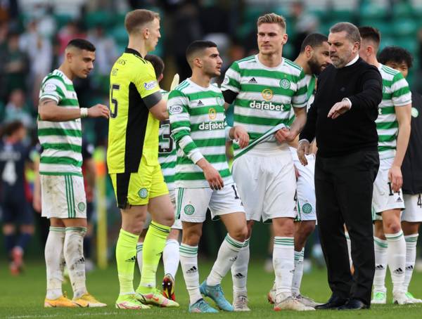 Ange Postecoglou hails condition of squad as Celtic gear up for title run-in