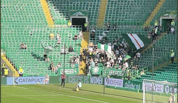 Video: Green Brigade turn up as Celtic Women thrash Hibernian