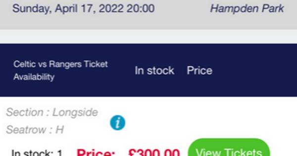 Celtic-rangers tickets