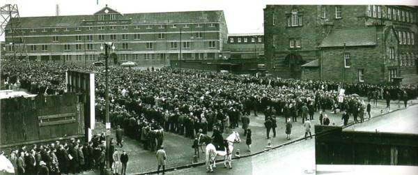 Photo Of The Day: Celtic Fans Queue For Tickets Ahead Of 1970 European Cup Semi Final