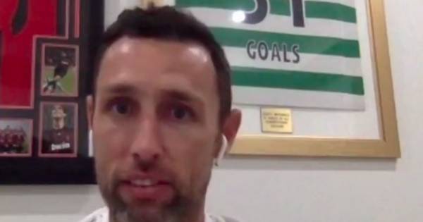 Scott McDonald corrects himself after O** F*** ‘slip’ as Celtic hero makes title prediction