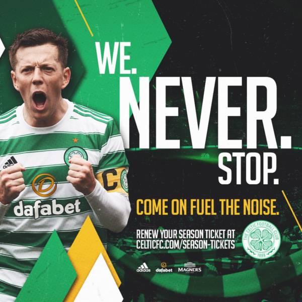 Come on Fuel The Noise – Ange Postecoglou’s brilliant ‘We Never Stop’ message to Celtic support