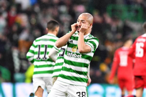 The touching meaning behind Daizen Maeda’s Celtic goal celebration