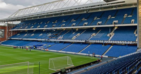 Tinpot Ibrox Pre-Match Branding