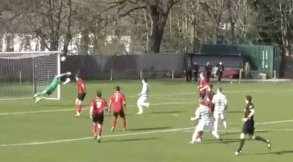 Video: Owen Moffat scores stunner for Celtic B side