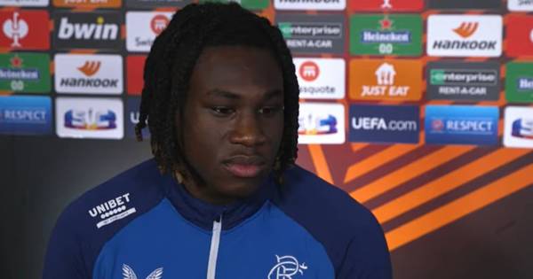 Calvin Bassey sends defiant Rangers title message as he issues ‘it’s not over’ Celtic warning