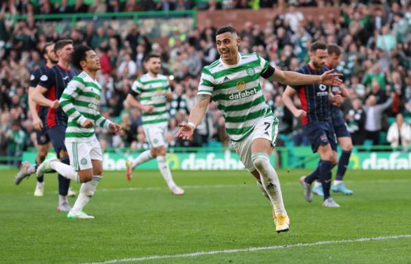 Celtic hero Giorgos Giakoumakis wins Player of the Month award