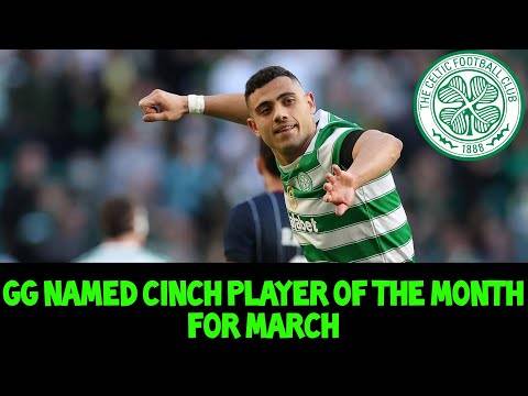 Giorgios Giakoumakis Named Cinch Player of the Month for March! | the Greek Work Horse for Celtic!