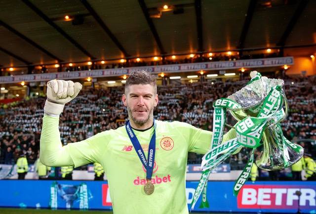 “I love Celtic, loved my five years,” says Fraser Forster, “I’ll be a supporter for life”