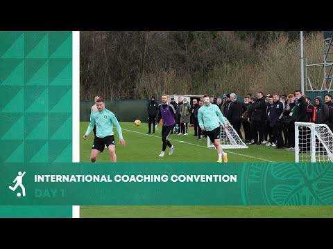 International Coaches’ Convention for 2022 gets underway at Celtic Park and Lennoxtown!