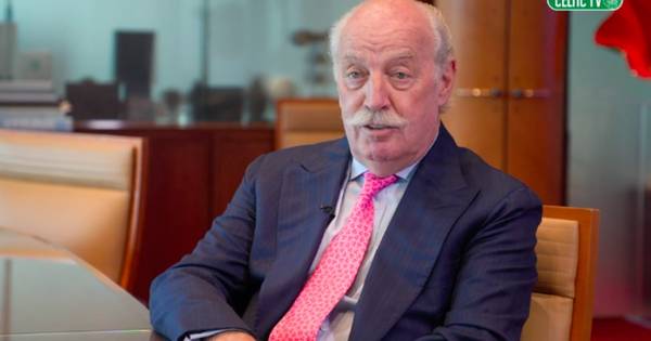 Dermot Desmond in veiled Rangers liquidation dig as majority shareholder says there will never be a ‘new Celtic’