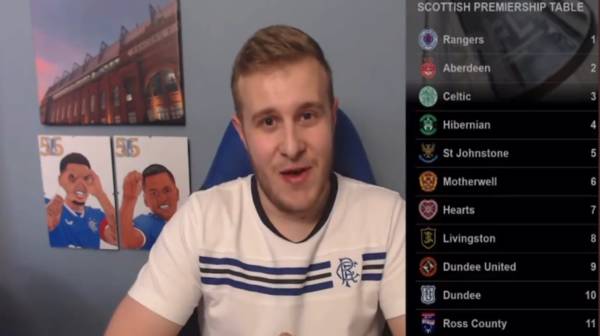 Early Season Celtic Prediction Comes Back To Bite Sevco Youtuber