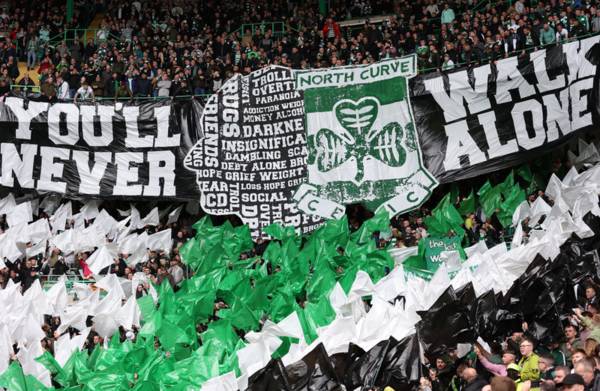 Photo: Brilliant North Curve display before Celtic win as week of action culiminates