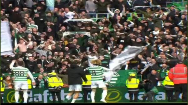 Video: Watch Kyogo Jump Start Celtic Park Celebrations