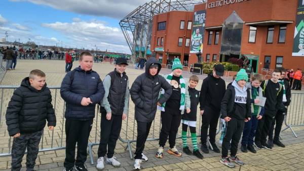 Celtic welcomes kids and adults from Team United