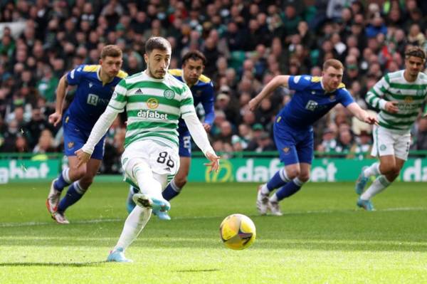 Celtic’s spot kick specialist says confidence is high as competition for places hots up