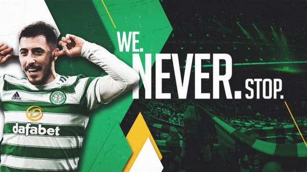 WE. NEVER. STOP. Renew online to see the Celts go again