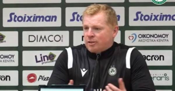 Neil Lennon in ‘felt like Celtic Park’ Omonia compliment before ding dong with Cypriot reporter