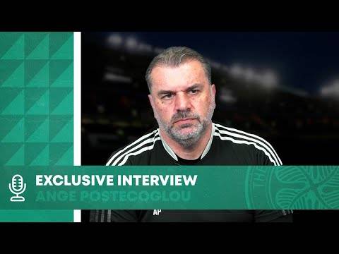 Celtic TV Exclusive Interview with Ange Postecoglou ahead of the Scottish Cup Semi-Final