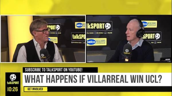 Video: Simon Jordan: “Unfair If Celtic Aren’t Given Champions League Spot – Should Still Receive Money!”