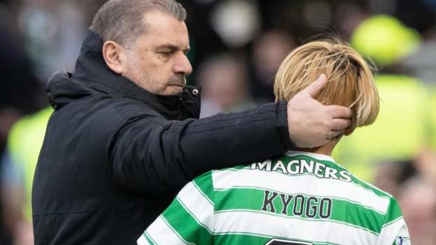 Celtic v Rangers: Kyogo Furuhashi ‘ready’ to replace injured Giorgos Giakoumakis in semi-final