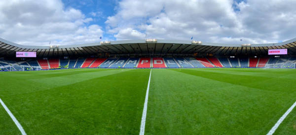 Brilliant Graffiti Appears at The Rangers End of Hampden