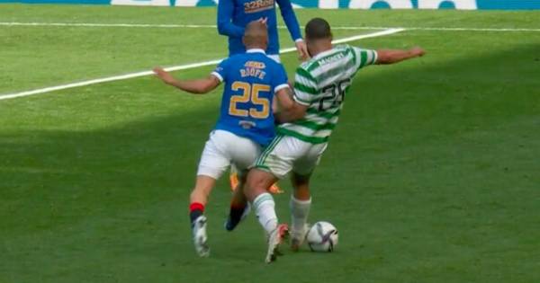 Cameron Carter Vickers ‘soft’ Celtic foul in derby opener build up evaluated as Rangers winner sparks VAR reminder