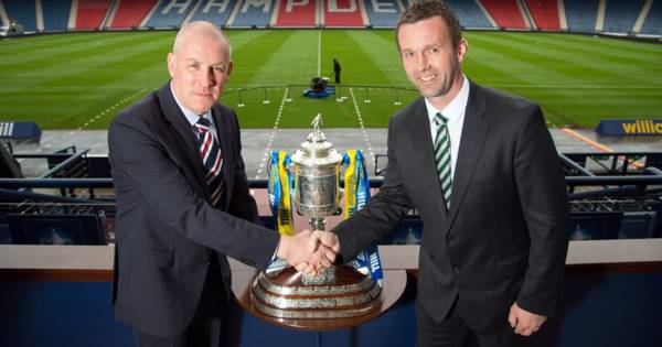 The moment Mark Warburton paused for Celtic thought as Ronny Deila was on his mind after Rangers jubilation