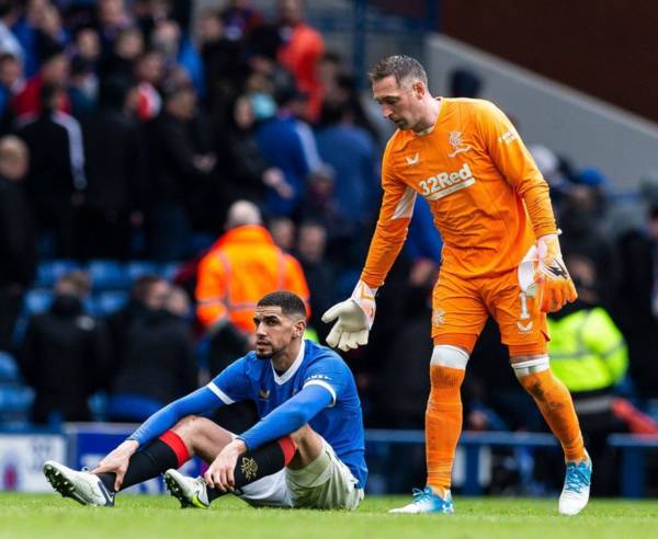 Another blow for Rangers as key defender set to miss Celtic fixture