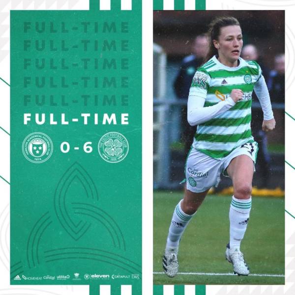 Hamilton 0 Celtic FC Women 6 – Charlie Wellings grabs a hat trick in dominant Celtic display