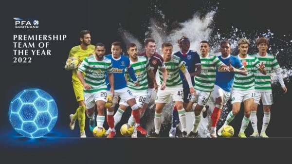 ‘Worst ever Celtic team to win the league’ dominates PFA Scotland Team of the Year