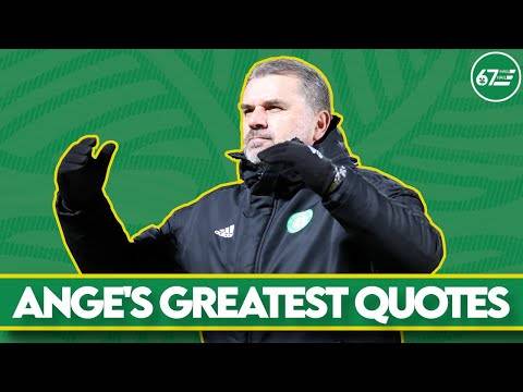 Ange Postecoglou’s 10 greatest quotes as Celtic manager