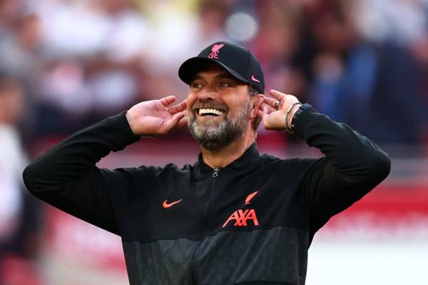 Celtic handed massive boost by Jurgen Klopp’s Liverpool