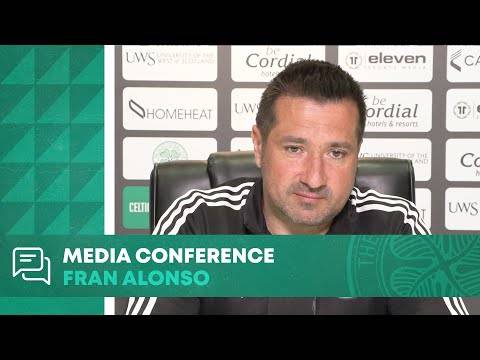 Celtic Women Media Conference: Manager Fran Alonso previews Sunday’s Scottish Women’s Cup Semi-final