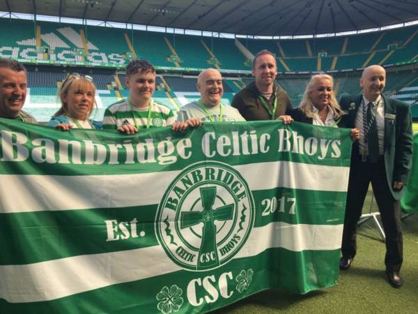 Frank McGarvey and Tommy Sheridan embrace the Celtic Da’s Podcast tag