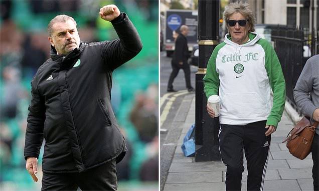 Celtic boss Ange Postecoglou reveals Rod Stewart surprised him at his front door before a game