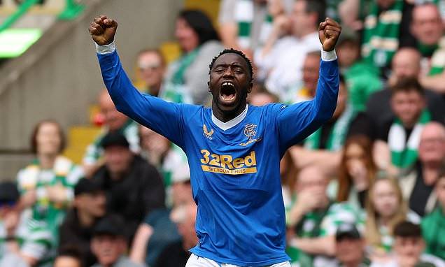 Fashion Sakala strikes a late equaliser for The Gers in O** F*** derby to keep title chances alive