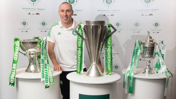 After every 28 Celtic games, somebody handed Scott Brown a trophy