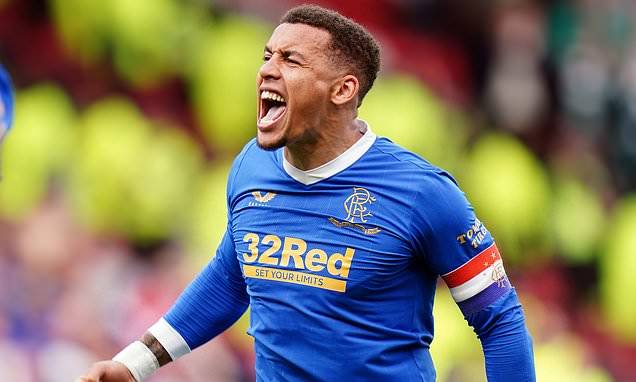 Rangers 2-0 Dundee United: James Tavernier and Amad Diallo keep Scottish Premiership title race open