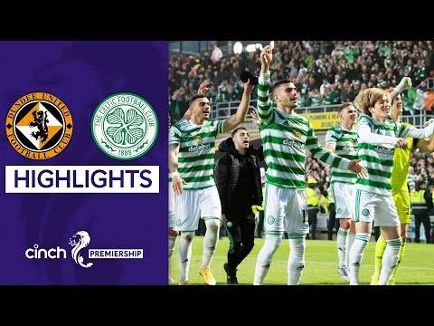 Celtic are Premiership Champions! | Dundee United 1-1 Celtic | cinch Premiership