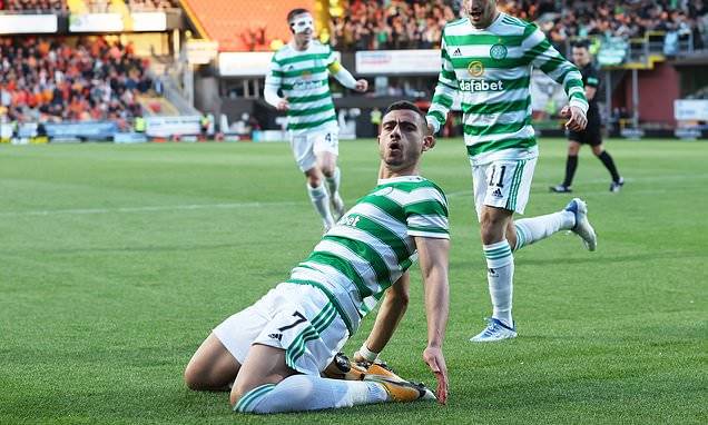 Dundee United 1-1 Celtic: Ange Postecoglou’s side secure league title ahead of rivals Rangers